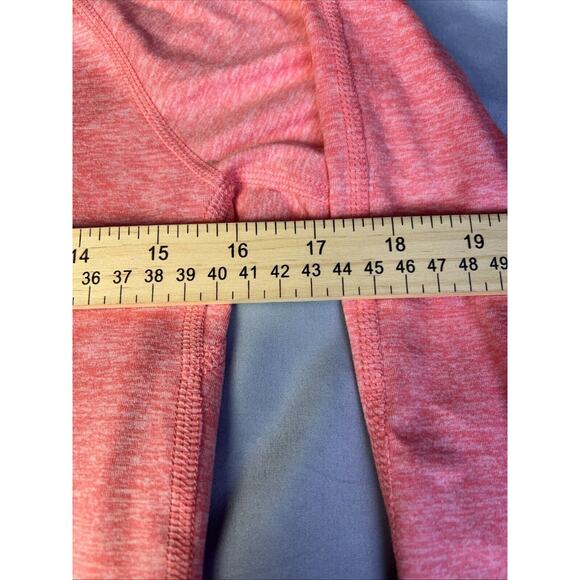 Nike Element Women’s Quarter Zip Long Sleeve Running Top Coral Size Small - Picture 9 of 10